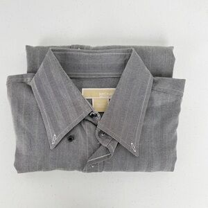 Michael Kors 100% Cotton Long Sleeve Button-Down Shirt